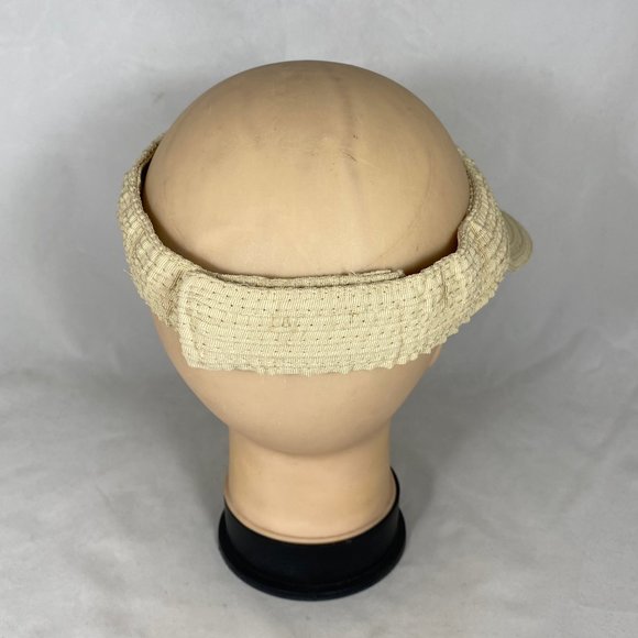 Cappelli Wide-Brim Visor Cream - Picture 5 of 8
